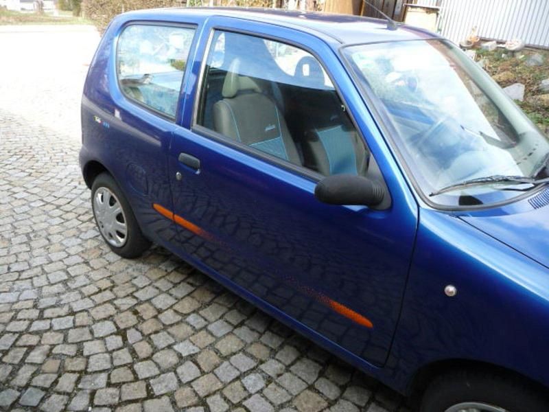 Gebraucht Fiat Seicento 55 PS (40 kW) 2001 Blau Kleinwagen