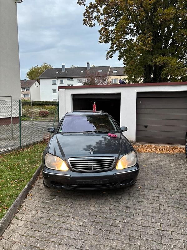 Schwarz Gebraucht 1999 Mercedes S500 Limousine | 1.100 € (Superpreis) - Bild 1/4
