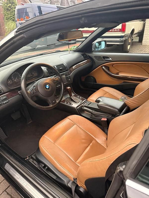 Usata BMW 320 170 CV (125 kW) 2003 Nero Cabrio