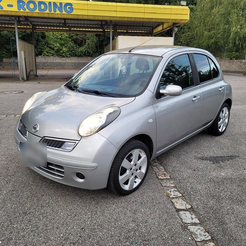Silber Gebraucht 2008 Nissan Micra Kleinwagen | 3.289 € (Etwas zu teuer) - Bild 1/4