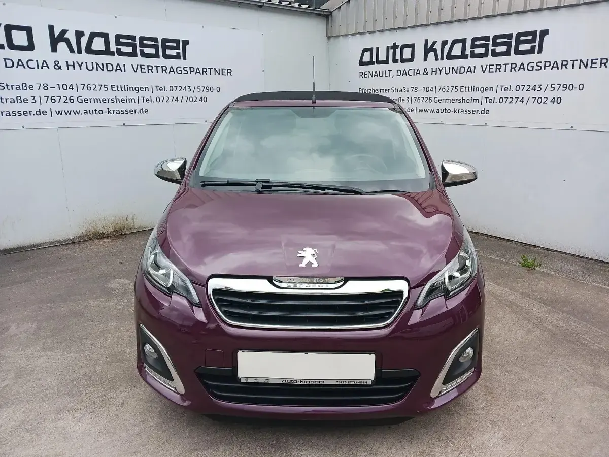 Gebraucht Peugeot 108 Style 72 PS (52 kW) 2019 Violet Kleinwagen
