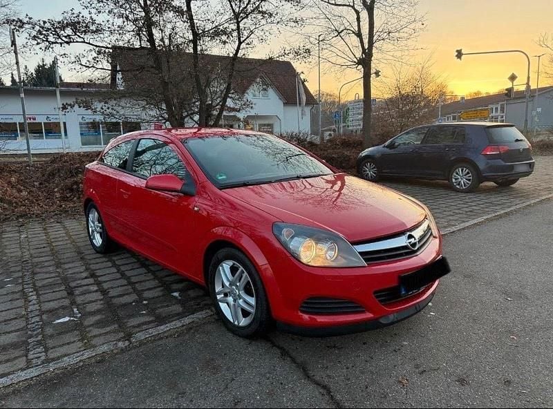 Gebraucht Opel Astra GTC 101 PS (74 kW) 2006 Rot Coupé