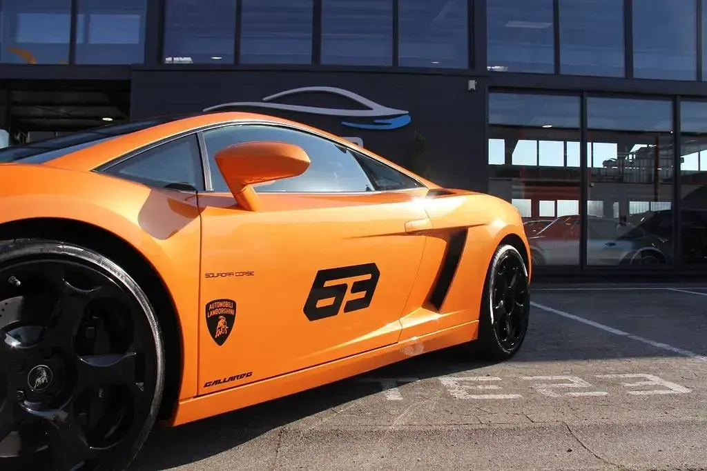 Gebraucht Lamborghini Gallardo 500 PS (367 kW) 2004 Orange Coupé