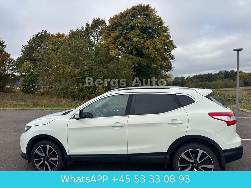Gebraucht Nissan Qashqai Tekna 116 PS (85 kW) 2014 Weiß SUV