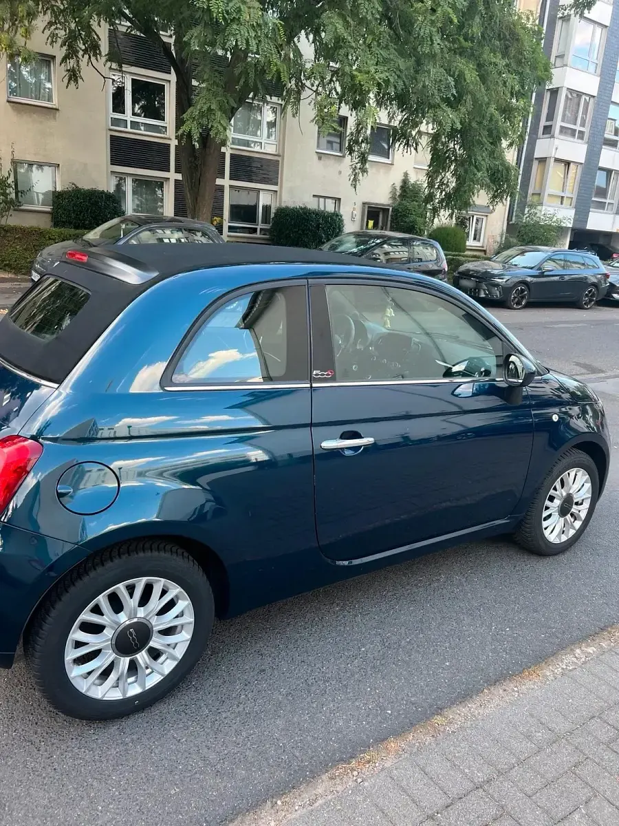 Gebraucht Fiat 500 68 PS (50 kW) 2019 Blau Cabrio