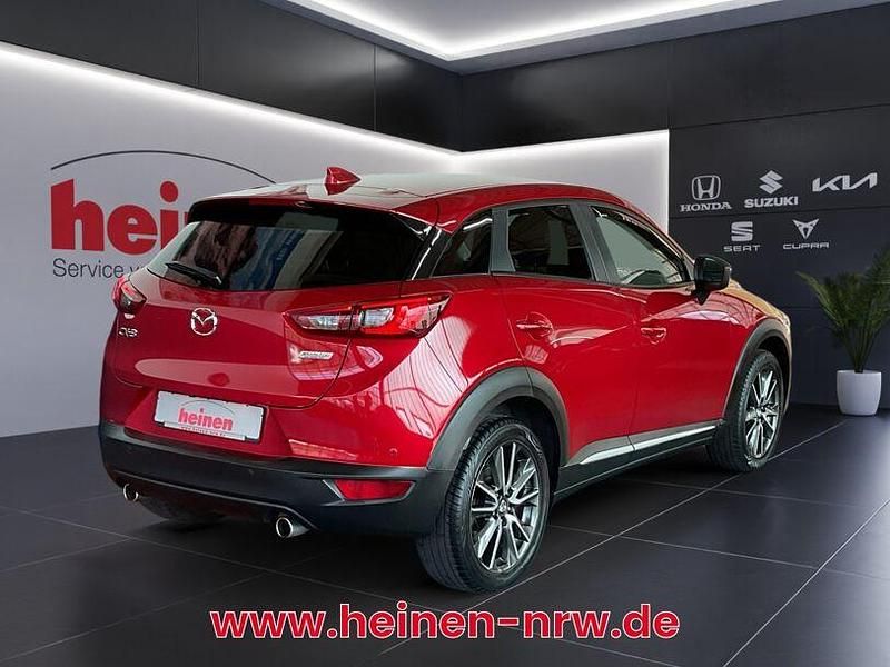 Gebraucht Mazda CX-3 Sports-Line 120 PS (88 kW) 2016 Rot SUV