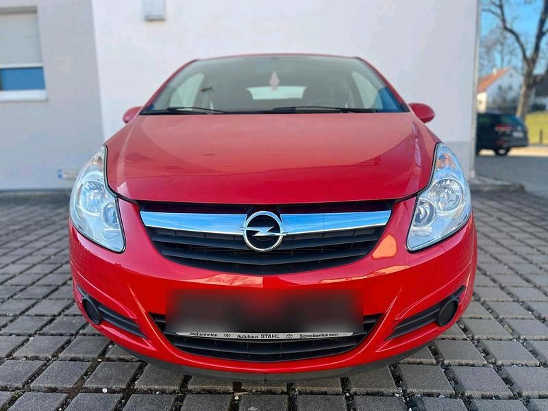 Rot Gebraucht 2010 Opel Corsa Kleinwagen | 1.050 € (Superpreis) - Bild 1/4