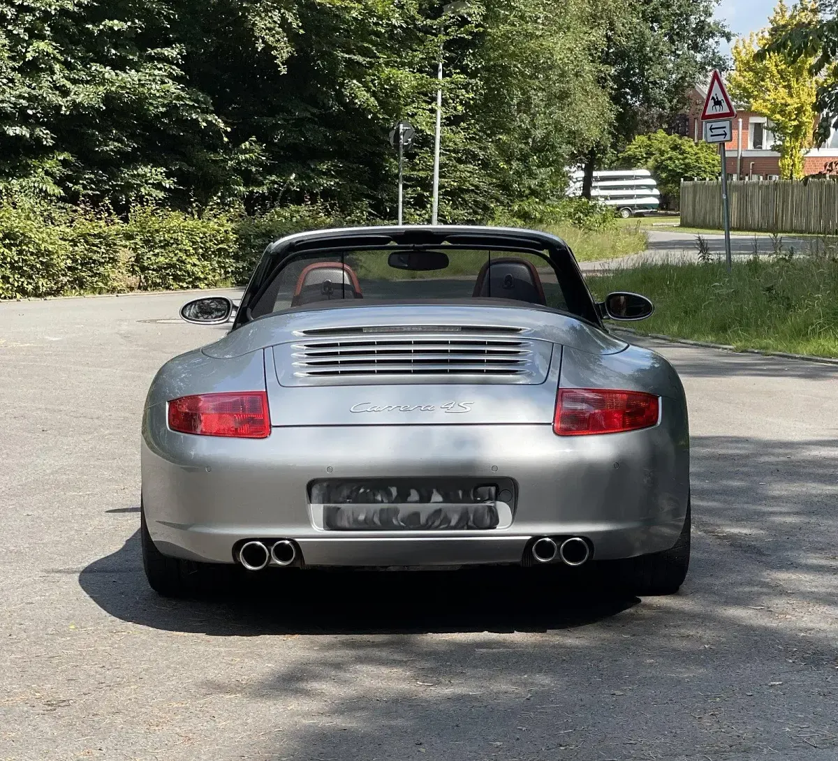 Gebraucht Porsche 997 354 PS (260 kW) 2005 Silber Cabrio