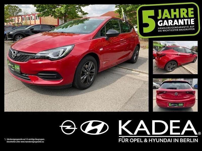 Chili rot/kardio rot Gebraucht 2021 Opel Astra Limousine | 14.750 € (Guter Preis) - Bild 1/4