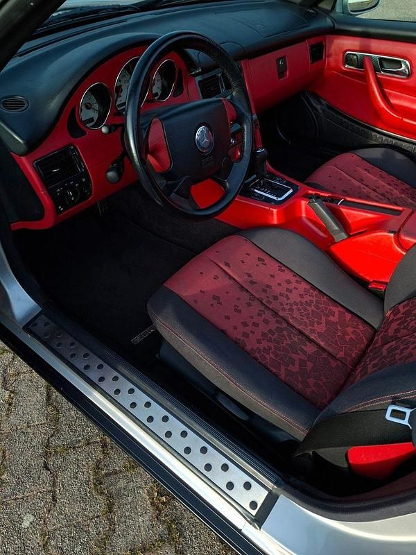 Gebraucht Mercedes SLK200 136 PS (100 kW) 1997 Silber Cabrio