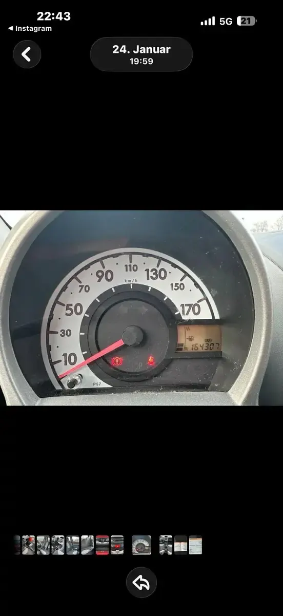 Gebraucht Citroën C1 68 PS (50 kW) 2008 Rot Kleinwagen