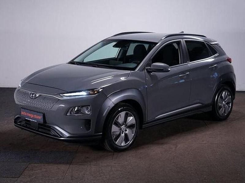 Grau Gebraucht 2021 Hyundai Kona Advantage SUV | 15.249 € (Superpreis) - Bild 1/4
