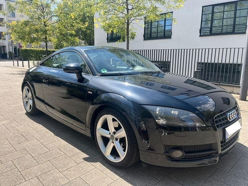 Schwarz Gebraucht 2008 Audi TT S-Line Coupé | 14.990 € (Teuer) - Bild 1/4