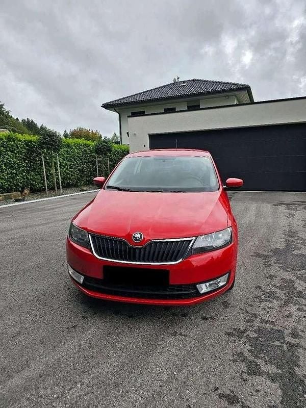 Rot Gebraucht 2014 Skoda Rapid Ambition Kombi | 6.000 € (Superpreis) - Bild 1/4