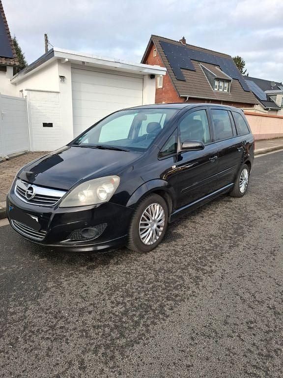 Gebraucht Opel Zafira 150 PS (110 kW) 2008 Schwarz Van / Kleinbus