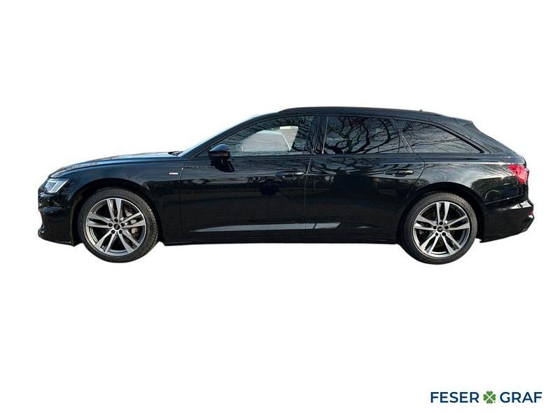 Gebraucht Audi A6 S-Line 286 PS (210 kW) 2025 Mythosschwarz metallic Kombi