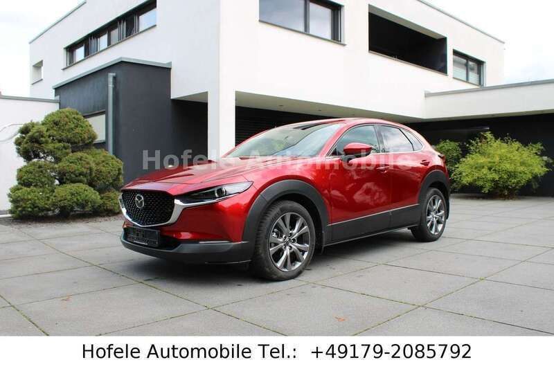 Soul red crystal m Gebraucht 2023 Mazda CX-3 Exclusive-Line SUV | 29.450 € (Etwas zu teuer) - Bild 1/4