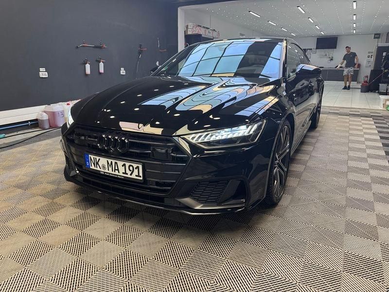 Schwarz Gebraucht 2019 Audi A7 S-Line Kleinwagen | 43.499 € (Etwas zu teuer) - Bild 1/4