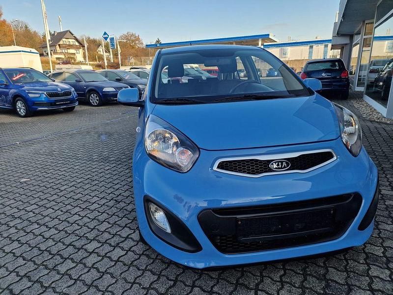 Gebraucht Kia Picanto Edition 7 69 PS (50 kW) 2011 Blau Kleinwagen