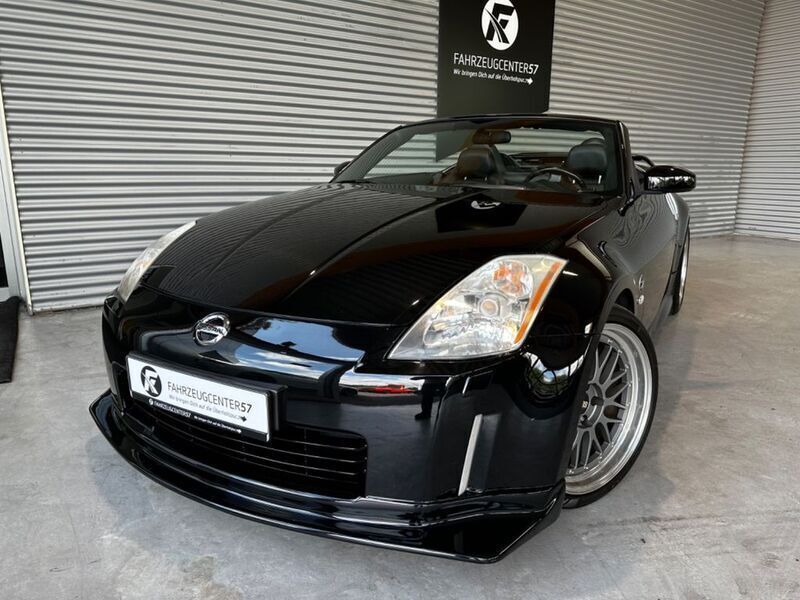 Schwarz Gebraucht 2005 Nissan 350Z Pack Cabrio | 26.499 € - Bild 1/4