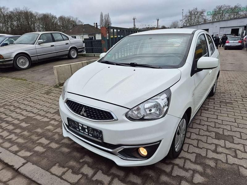 Islandweiss (s) Gebraucht 2020 Mitsubishi Space Star Basis Kleinwagen | 4.499 € (Superpreis) - Bild 1/4