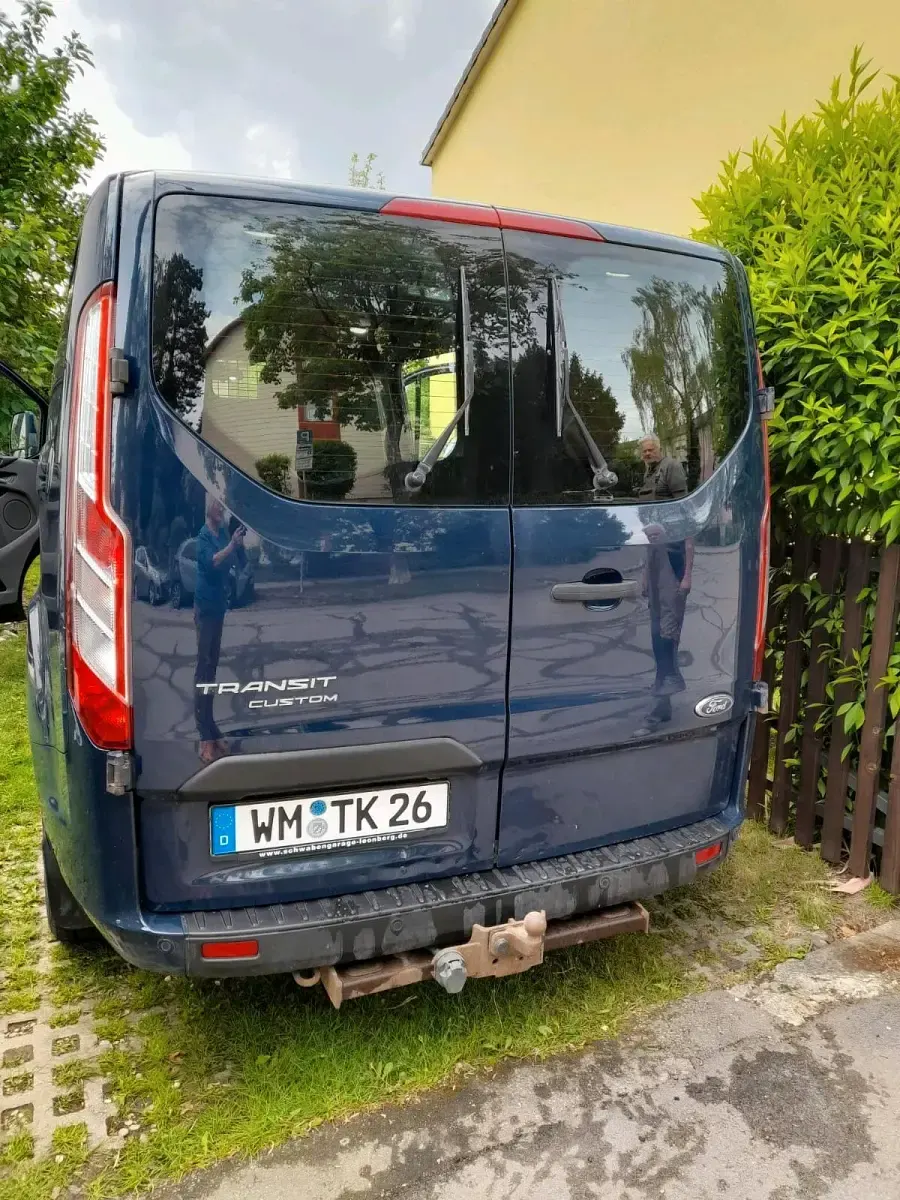Gebraucht Ford Transit Custom 130 PS (95 kW) 2019 Blau Van / Kleinbus