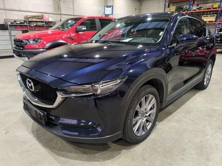 Deep crystal blue Gebraucht 2020 Mazda CX-5 SUV | 20.445 € (Guter Preis) - Bild 1/4