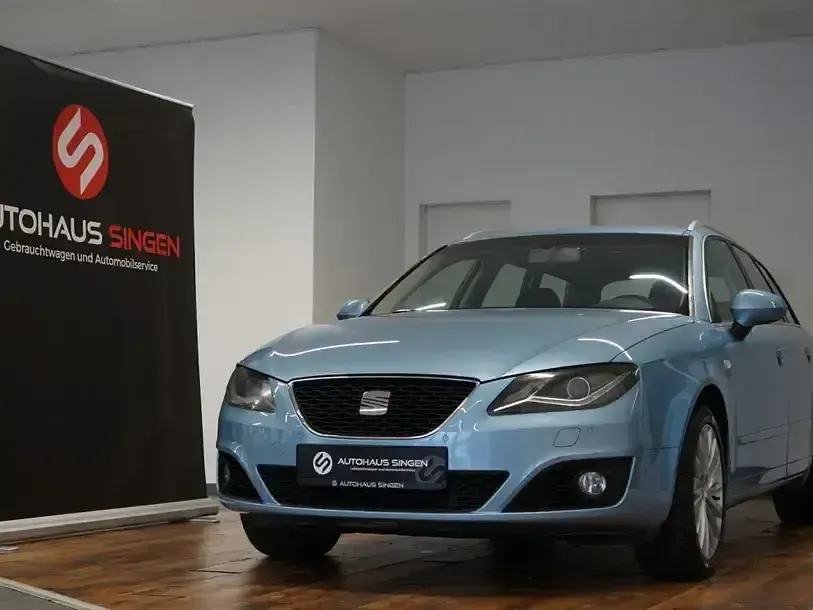 Gebraucht Seat Exeo Style 170 PS (125 kW) 2012 Blau (alba blau) grau Kombi