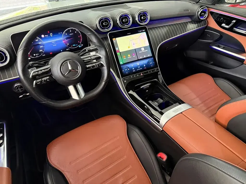 Gebraucht Mercedes C300 AMG 265 PS (194 kW) 2021 Weiß Limousine
