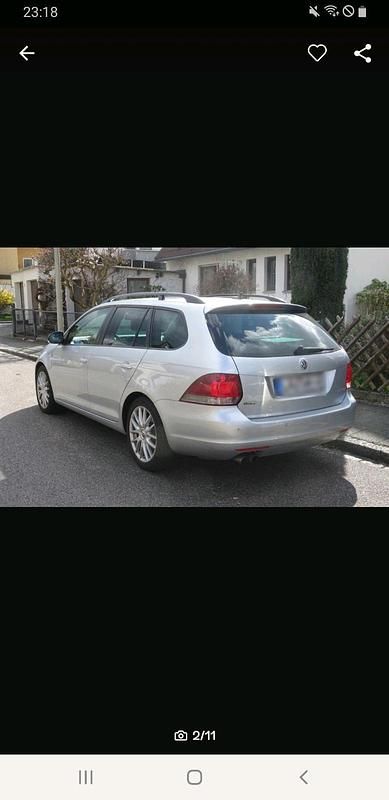 Gebraucht VW Golf V 115 PS (84 kW) 2009 Silber Kombi