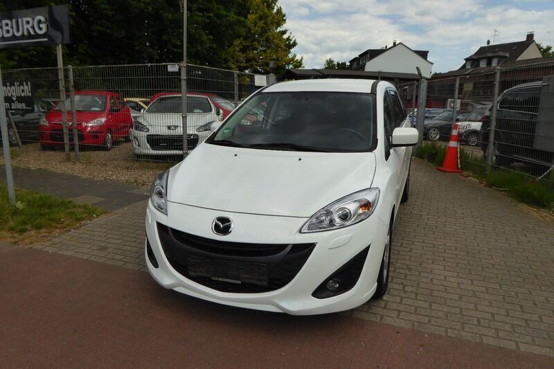 Weiß Gebraucht 2012 Mazda 5 Edition Van / Kleinbus | 5.490 € (Fairer Preis) - Bild 1/4