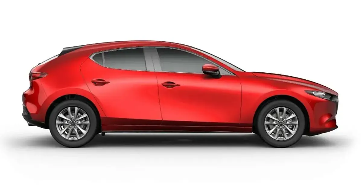 Neu Mazda 3 Prime-Line 140 PS (102 kW) 2026 Soul red crystal Limousine