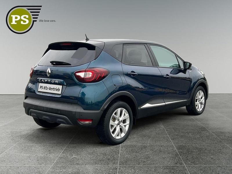 Gebraucht Renault Captur LIMITED 90 PS (66 kW) 2018 Blau SUV