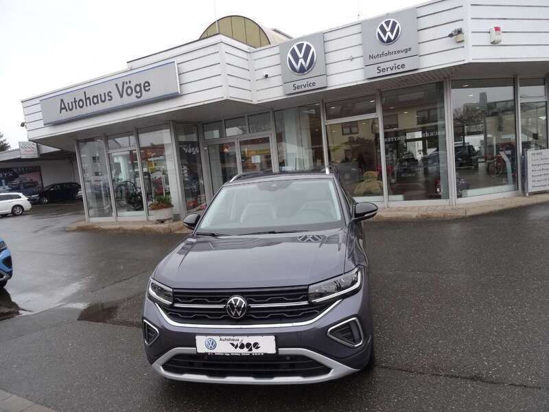 Grau Gebraucht 2024 VW T-Cross Style SUV | 28.980 € (Teuer) - Bild 1/4