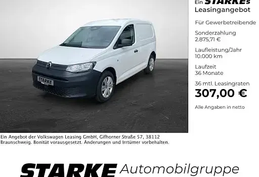 Neu VW Caddy Basis 102 PS (75 kW) 2025 Candyweiß Van / Kleinbus