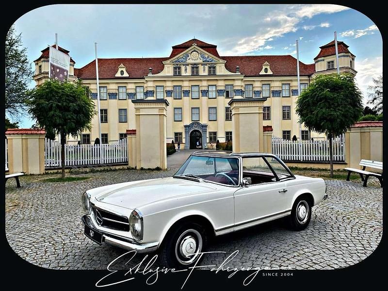 Weiß Gebraucht 1966 Mercedes SL280 Classic Cabrio | 64.900 € - Bild 1/4