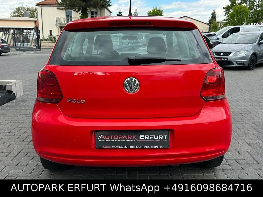 Używany VW Polo Trendline 60 KM (44 kW) 2011 Czerwony Hatchback