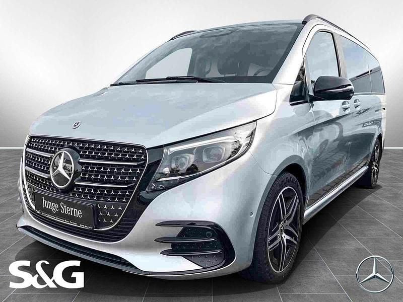 Hightechsilber metallic Gebraucht 2024 Mercedes V250 Avantgarde Van / Kleinbus | 83.273 € - Bild 1/4