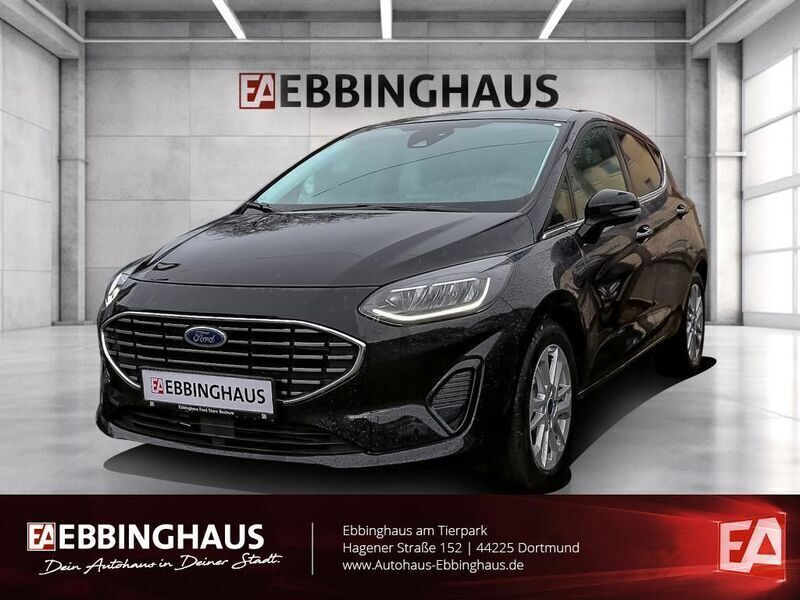 Schwarz Gebraucht 2023 Ford Fiesta Titanium Kleinwagen | 17.999 € (Fairer Preis) - Bild 1/2