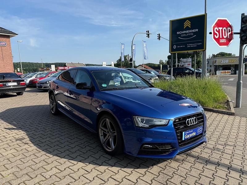 Usata Audi A5 S-Line 190 CV (139 kW) 2016 Blu Coupé