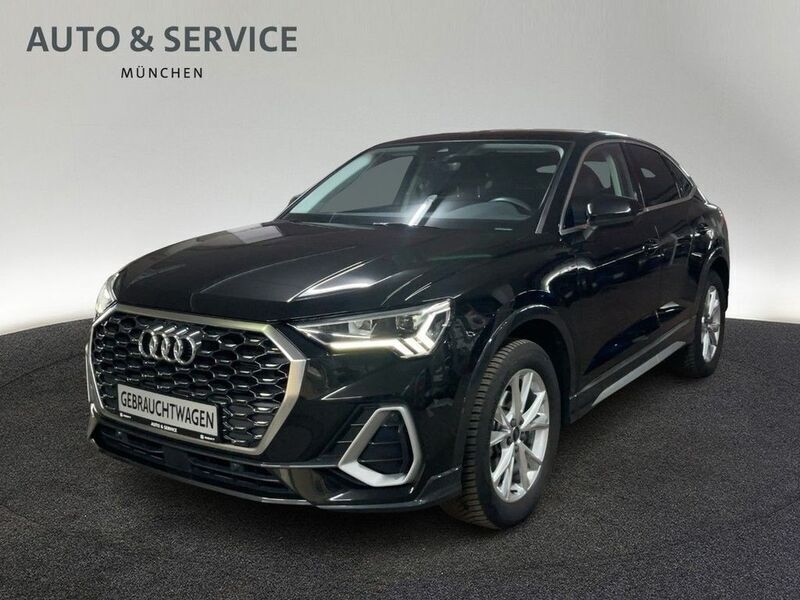 Mythosschwarz metallic Gebraucht 2024 Audi Q3 Sportback Ambiente SUV | 35.460 € (Guter Preis) - Bild 1/4