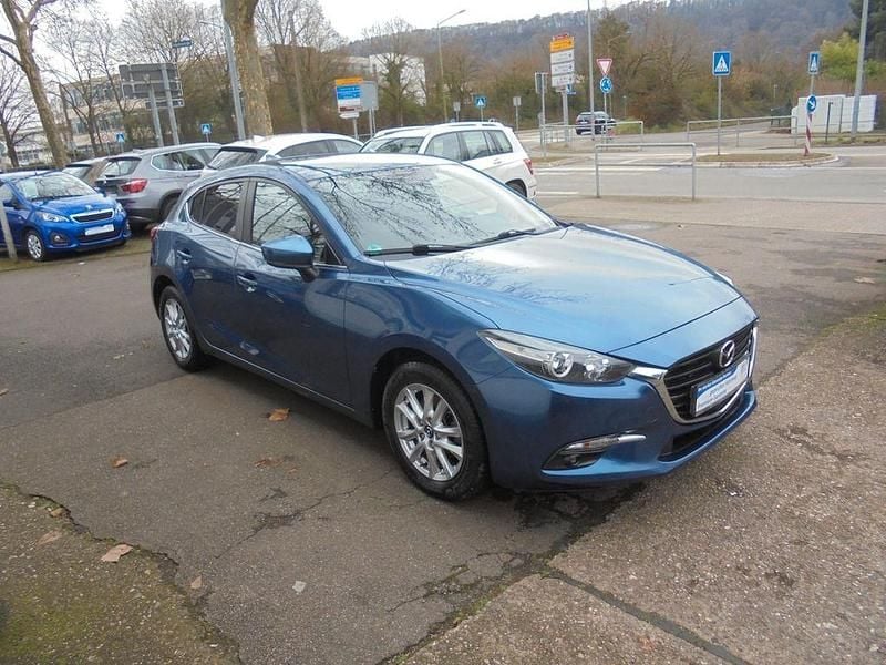 Gebraucht Mazda 3 Center-Line 120 PS (88 kW) 2017 Blau Limousine