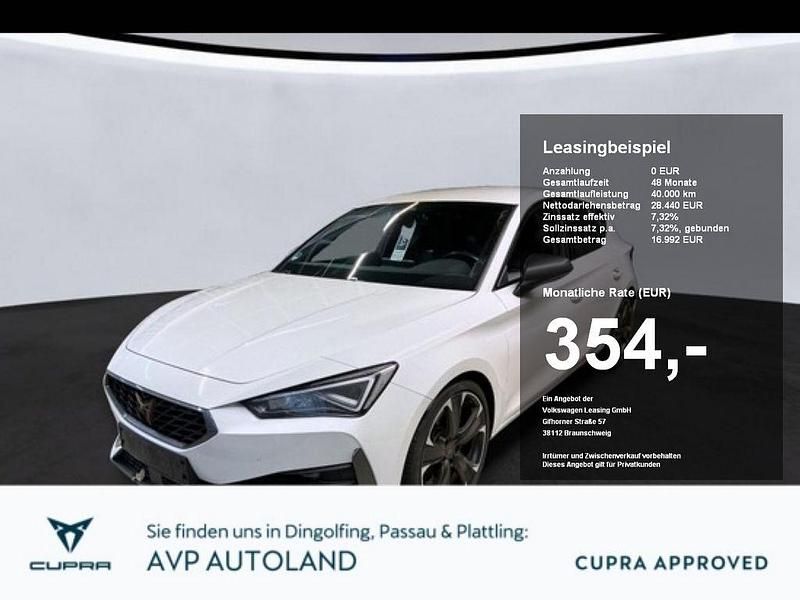 Weiß Gebraucht 2022 Cupra Leon VZ Limousine | 28.440 € (Fairer Preis) - Bild 1/4