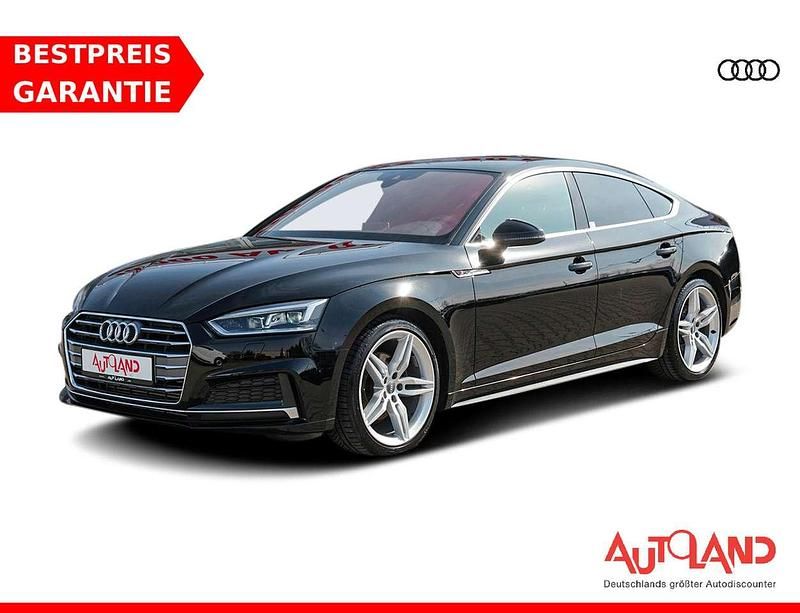 Gebraucht Audi A5 Sportback S-Line 190 PS (139 kW) 2017 Schwarz Kleinwagen