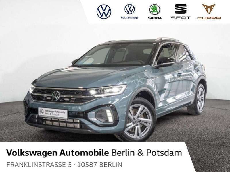 Petroleum blue metallic Gebraucht 2024 VW T-Roc R-line SUV | 30.930 € (Guter Preis) - Bild 1/4
