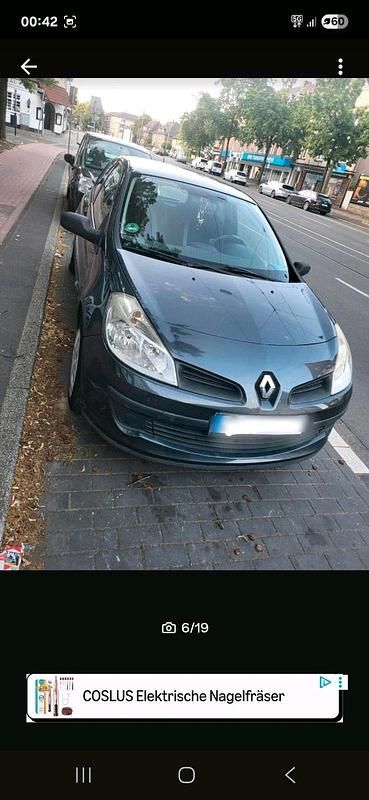 Gebraucht Renault Clio III 55 PS (40 kW) 2006 Schwarz Kleinwagen