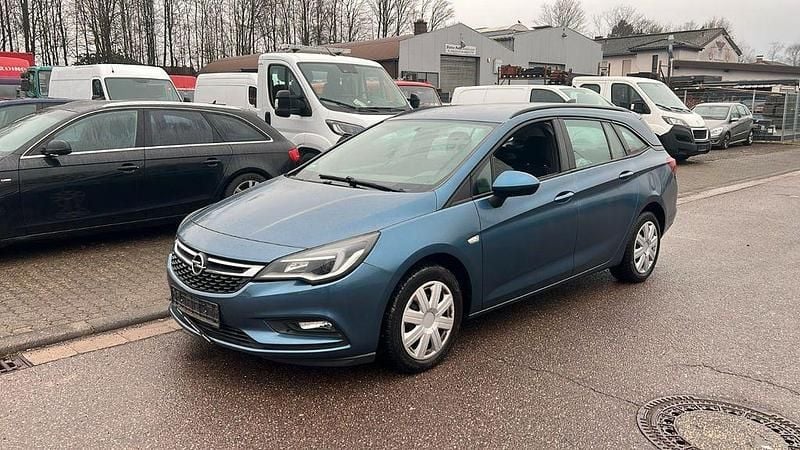 Blau Gebraucht 2016 Opel Astra Edition Kombi | 4.699 € (Superpreis) - Bild 1/4