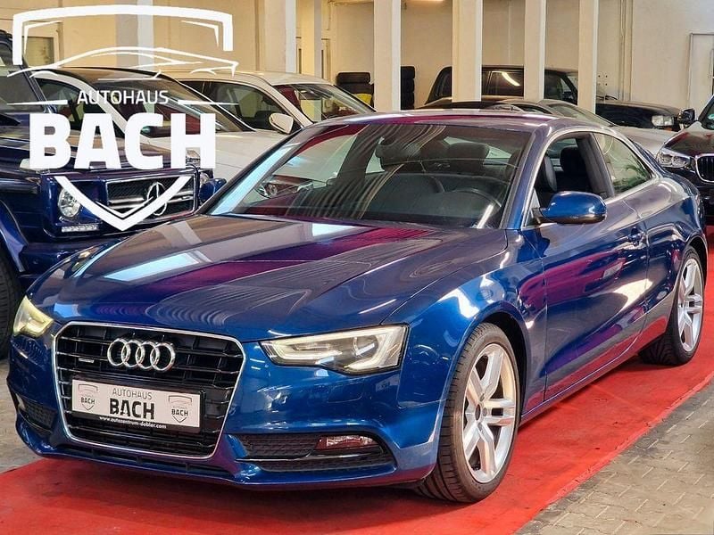 Blau Gebraucht 2012 Audi A5 S-Line Coupé | 11.499 € (Guter Preis) - Bild 1/4