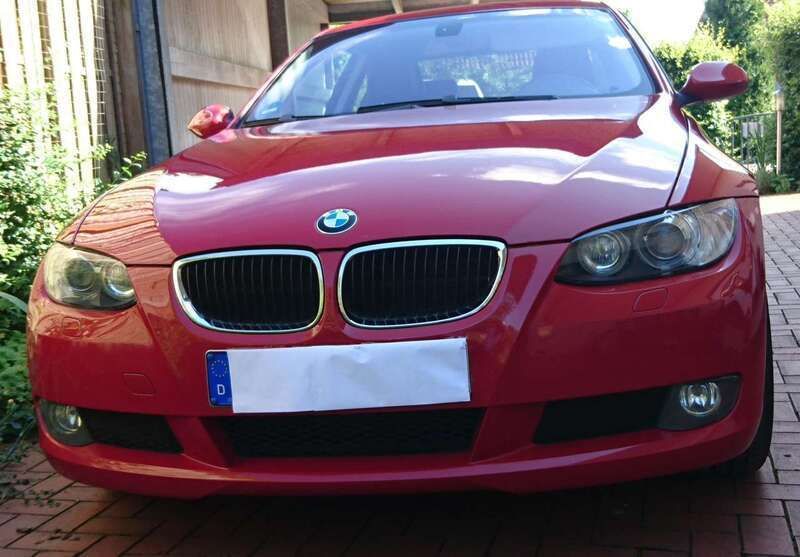 Rot Gebraucht 2008 BMW 320 Coupé | 8.750 € (Fairer Preis) - Bild 1/4
