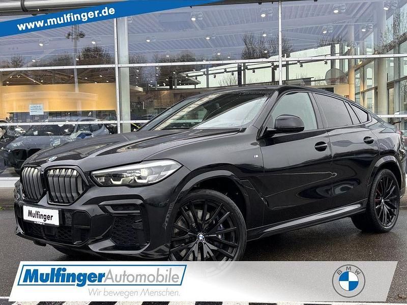 Black sapphire (metallic) Gebraucht 2022 BMW X6 M Sport SUV | 69.840 € (Fairer Preis) - Bild 1/4